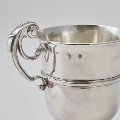 Lot 131 - Two Georgian Irish Sterling Silver Two-Handled Cups