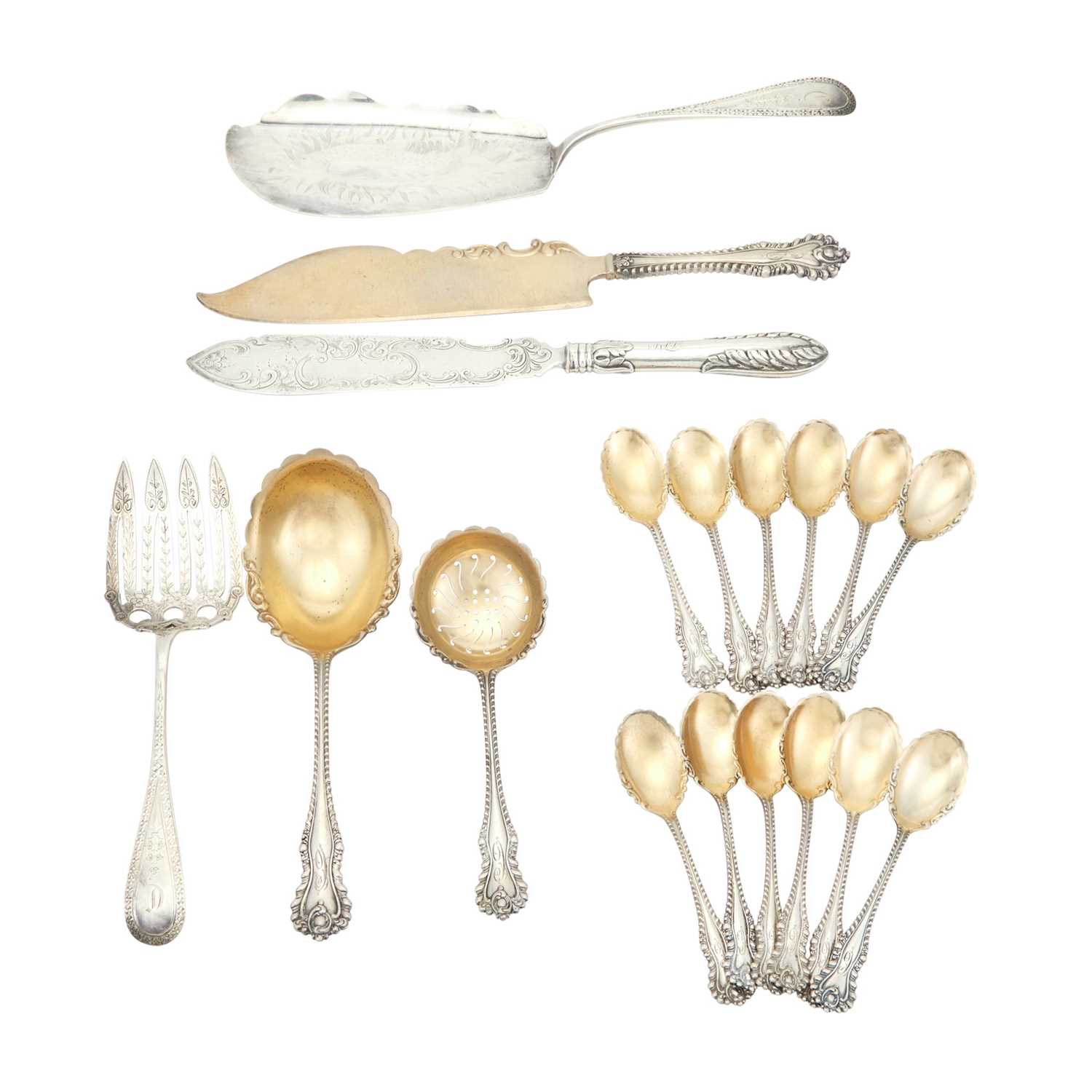 Lot 133 - Group of American Sterling Silver Flatware