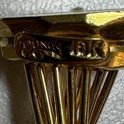 Lot 8 - Henry Dunay Hammered Gold Twist Link Necklace