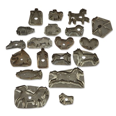 Lot 297 - Group of Nineteen Tin Cookie Cutters