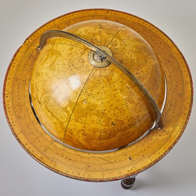 Lot 413 - Two English 12-Inch Table Globes