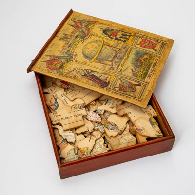 Lot 445 - Four English Historical Jigsaw Puzzles
