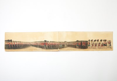 Lot 209 - A very long panorama showing the funeral procession of the Duke of Wellington