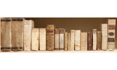 Lot 34 - Group of notable early printed books bound in vellum