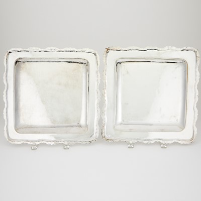 Lot 185 - Pair of South American Silver Dishes
