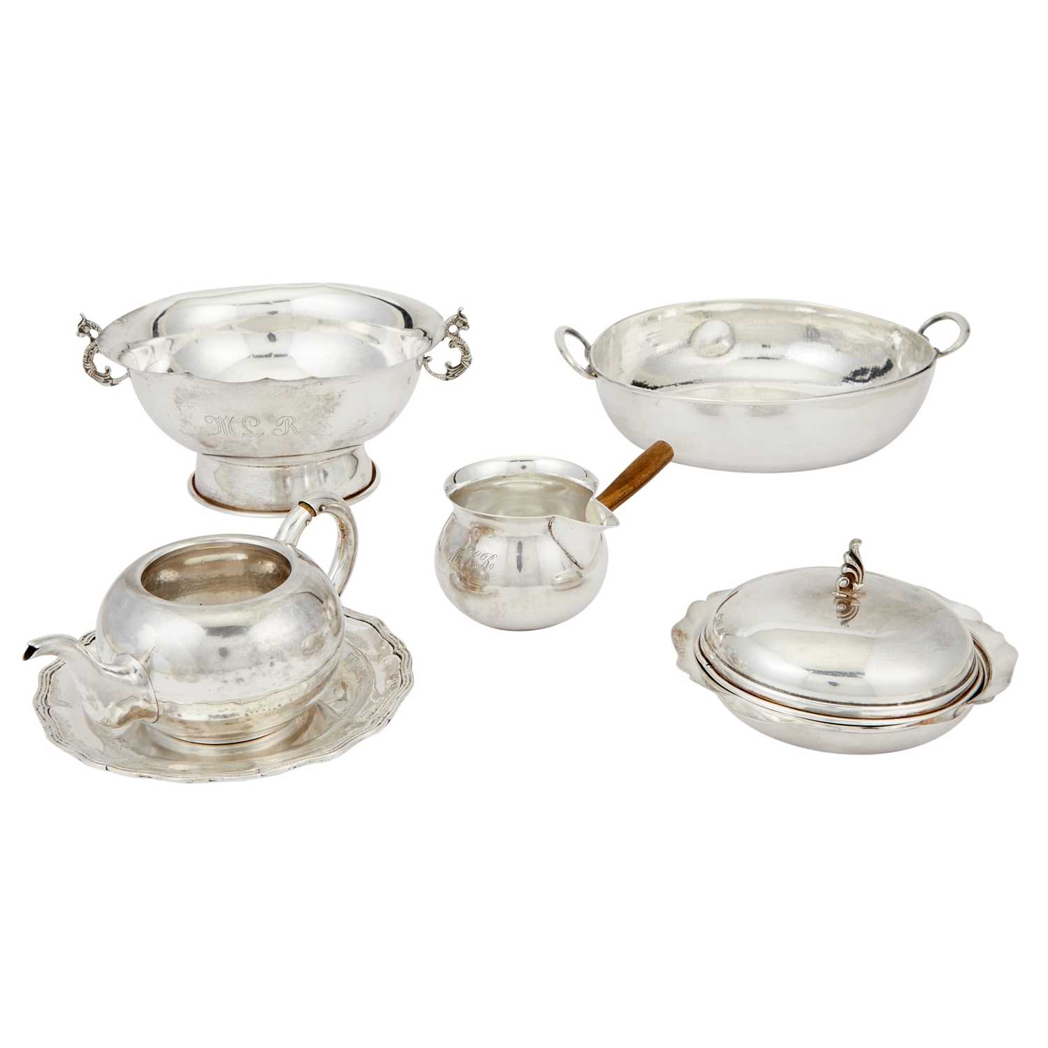 Lot 184 - Group of South American Silver Table Articles