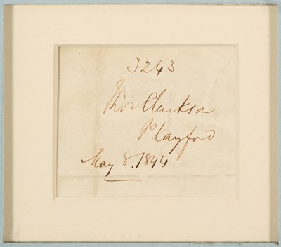 Lot 235 - Thomas Clarkson on sugar grown by slaves in Cuba and Brazil