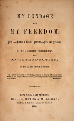Lot 246 - An attractive copy of Douglass's second autobiography
