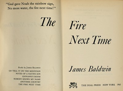 Lot 154 - Baldwin's The Fire Next Time in jacket