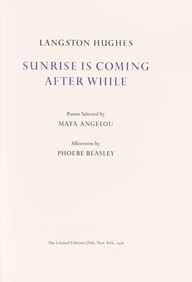 Lot 267 - Langston Hughes Sunrise is Coming After While