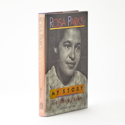 Lot 265 - Signed by Rosa Parks