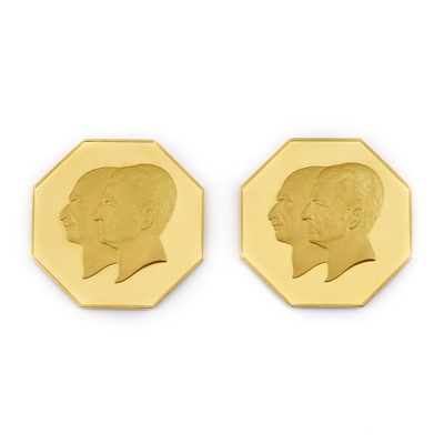Lot 32 - Iran Octagonal Gold Medal MS 2535 (1976)