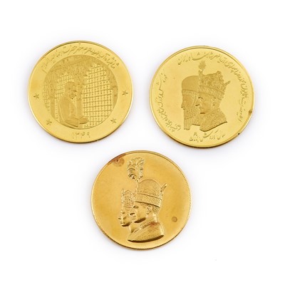 Lot 34 - Iran Gold Medals