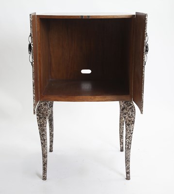 Lot 828 - R&Y Augousti Mother-of-Pearl Inlaid Lacquered Cabinet