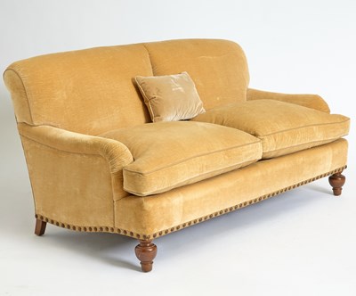 Lot 373 - Upholstered Two-Person Sofa