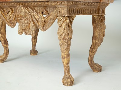 Lot 296 - George II Style Giltwood Console Table