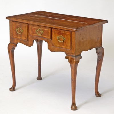 Lot 389 - George I Inlaid Walnut Dressing Table