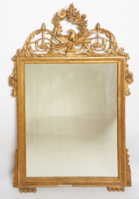 Lot 311 - Louis XVI Style Giltwood Pier Mirror