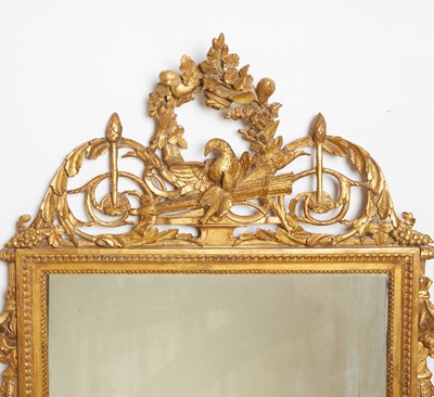 Lot 311 - Louis XVI Style Giltwood Pier Mirror