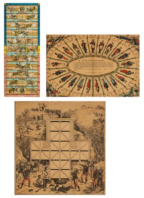 Lot 389 - Three military-themed game boards