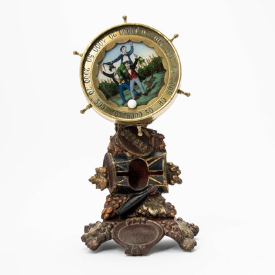 Lot 334 - A French wine-themed Wheel of Chance