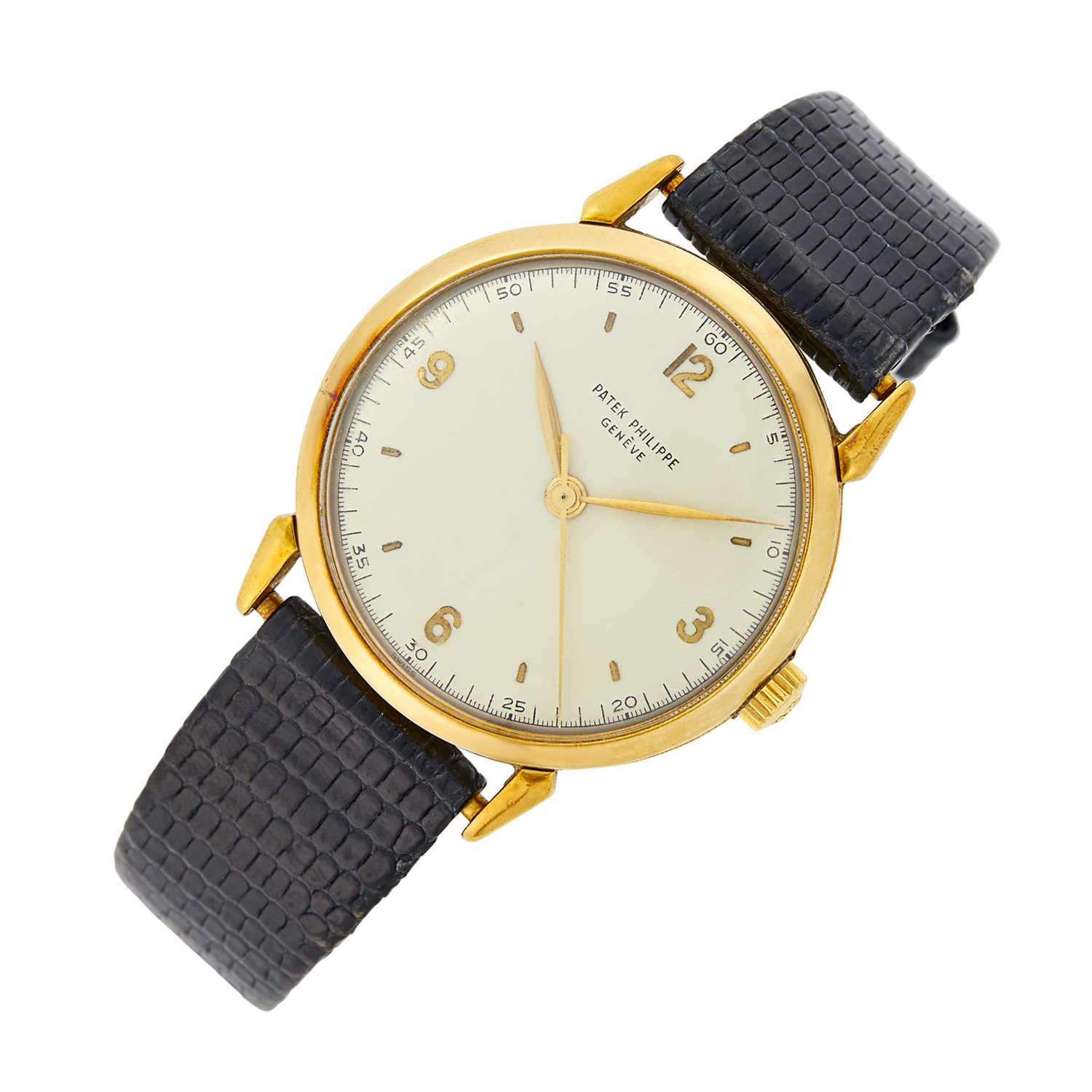 Lot 27 - Patek Philippe Gentleman's Gold 'Calatrava' Wristwatch, Ref. 1578