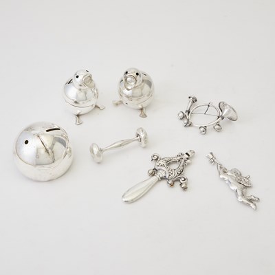 Lot 265 - Group of Silver Plated Child's Articles
