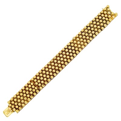 Lot 1017 - Gold Bracelet