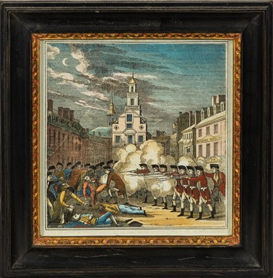 Lot 138 - A group of American prints, maps and graphics many in Perry Hopf frames