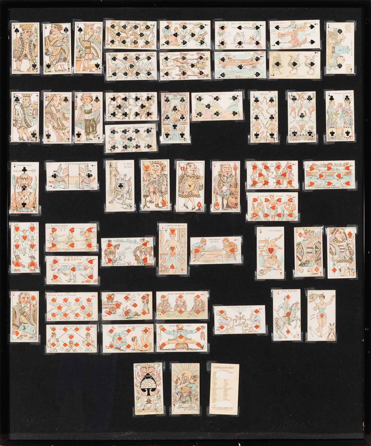 Lot 409 - A rare transformation card deck from the
