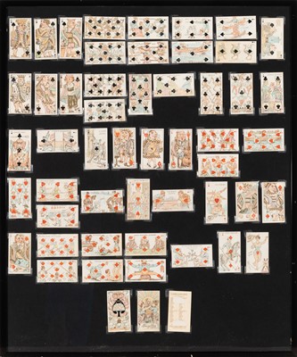 Lot 409 - A rare transformation card deck from the Kinney Brothers Tobacco Company