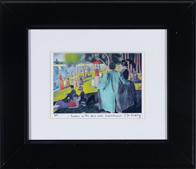 Lot 32 - Two Contemporary Art Prints Based on Seurat's A Sunday on La Grande Jatte