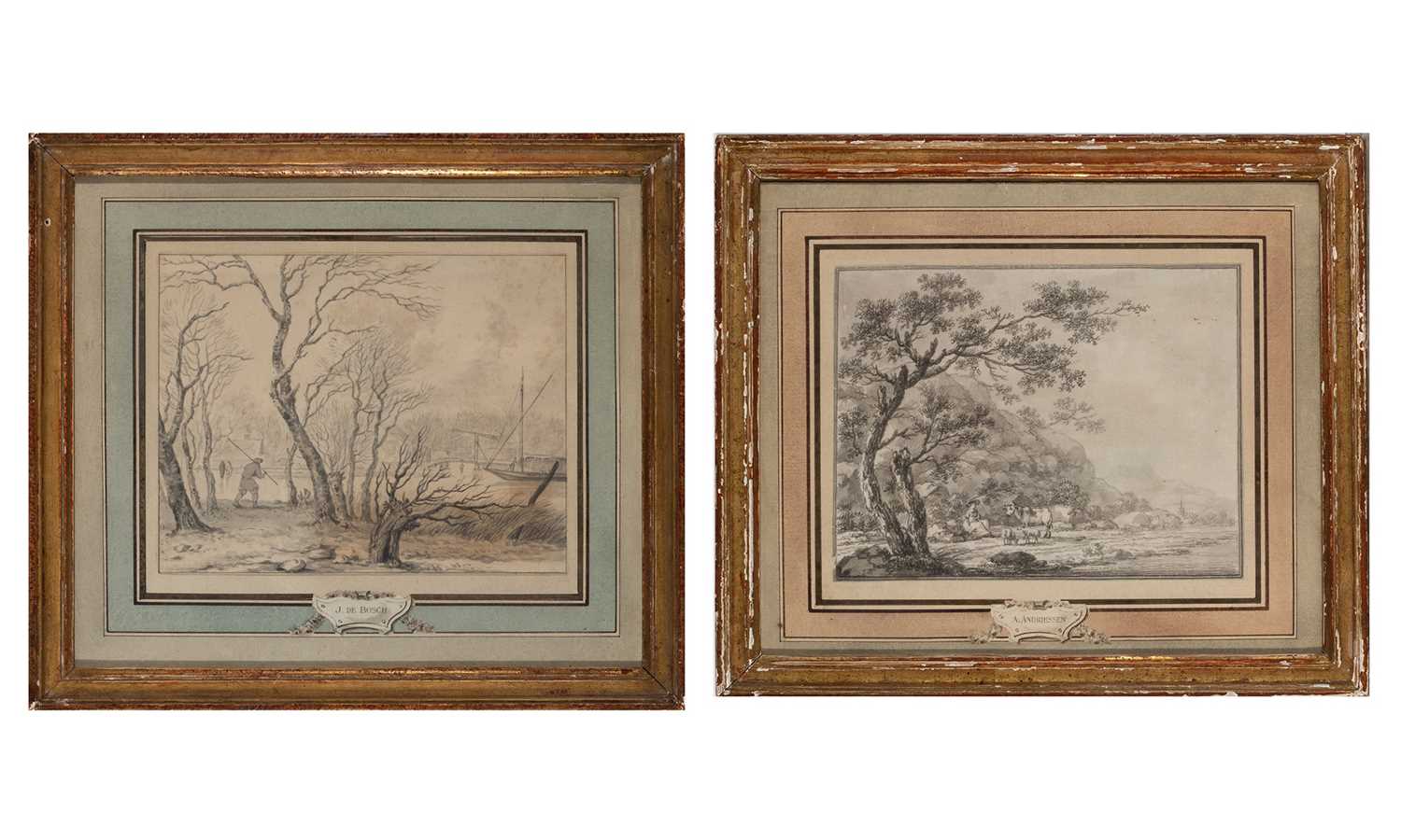 Lot 139 - Two 18th century Drawings