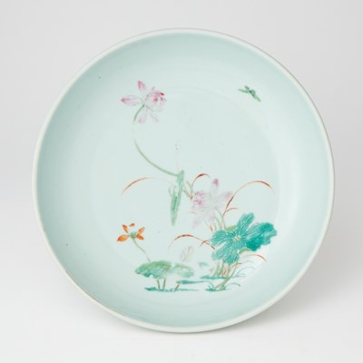 Lot 247 - A Chinese Enameled Porcelain Dish