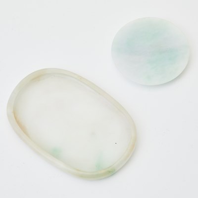 Lot 68 - A Group of Three Chinese Jade Articles