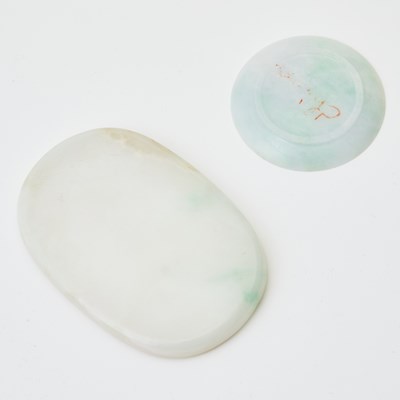 Lot 68 - A Group of Three Chinese Jade Articles