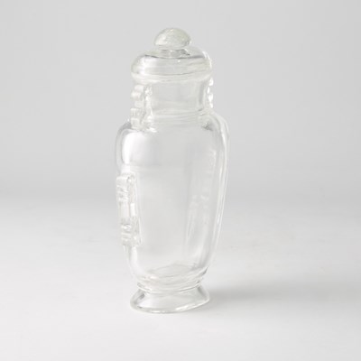 Lot 15 - A Chinese Rock Crystal Vase and Cover