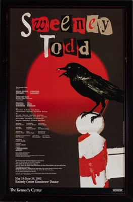 Lot 75 - Kennedy Center Posters of Stephen Sondheim Performances