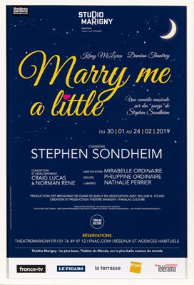 Lot 73 - Twelve Posters for Stephen Sondheim Musicals