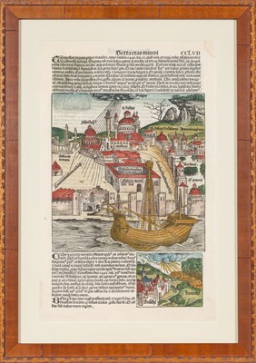 Lot 30 - A view of Constantinople Nuremberg Chronicle