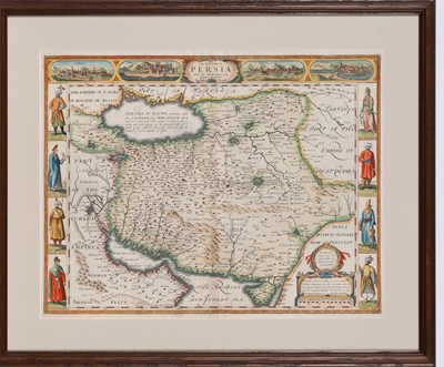 Lot 34 - Speed's decorative map of Persia