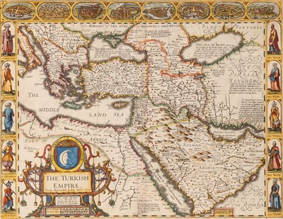 Lot 35 - Speed's decorative map of the Ottoman Empire