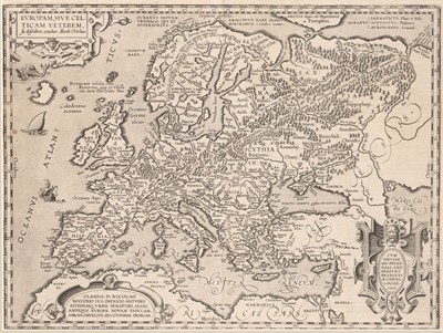 Lot 21 - Ortelius' map of Celtic Europe