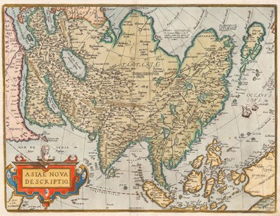 Lot 25 - Ortelieus' map of Asia