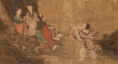 Lot 525 - A Chinese School Painting