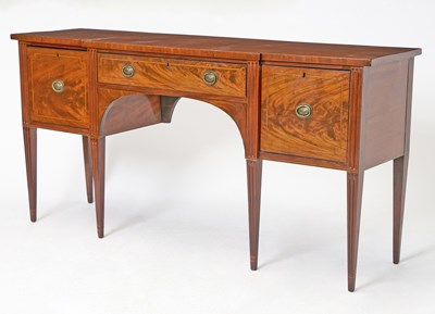 Lot 139 - George III Inlaid Mahogany Sideboard