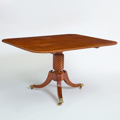 Lot 155 - George III Inlaid Mahogany Breakfast Table