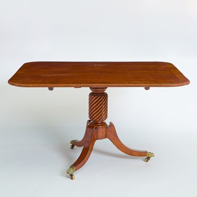 Lot 155 - George III Inlaid Mahogany Breakfast Table
