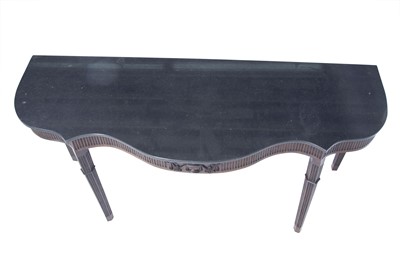 Lot 129 - George III Style Mahogany Marble Top Console