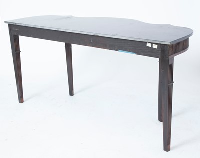 Lot 129 - George III Style Mahogany Marble Top Console